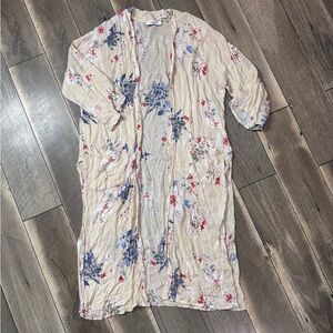 Carly Jean Floral Duster